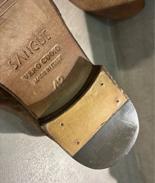 Sangue mocassino/sandalo Tbar 42