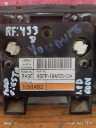 Mando climatizador 96FP19A522 Ford Fiesta IV - V