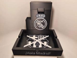 Cenicero 3D Real Madrid FC Barcelona