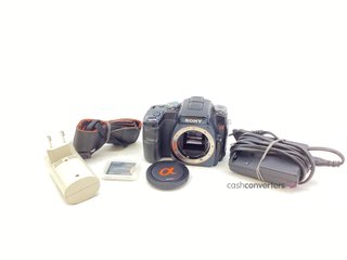 camara digital reflex sony alpha dslr  a100