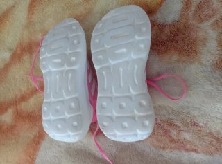 Zapatillas Adidas Niña Rosa y Blanca