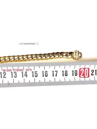 pulsera oro 18k con circonita