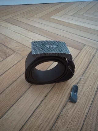 Cintura Emporio Armani Vera Pelle Made in Italy