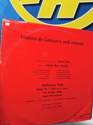disco, LP,  Various - Història De Catalunya Amb Cançons (LP, Comp, Gat)