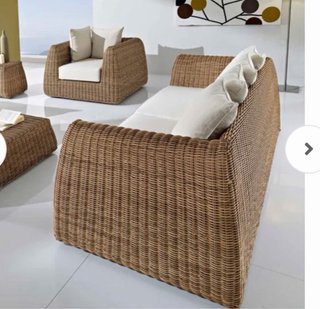 Conjunto 3+2 plazas sofá jardín + 2 mesas