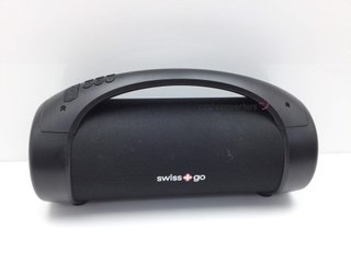 altavoz portatil bluetooth swiss + go altavoz blue