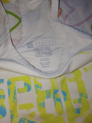 Camiseta tirantes top Domyos Sport
