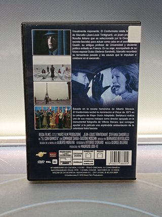 dvd, EL CONFORMISTA DVD, PELÍCULA de BERNARDO BERTOLUCCI