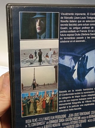 dvd, EL CONFORMISTA DVD, PELÍCULA de BERNARDO BERTOLUCCI