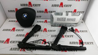 BMW SERIE 1,SERIE 3,SERIE 2 COUPE/CABRIO,SERIE 4 2011-2019 SIN SALPICADERO, AIRBAG VOLANTE 2 REBAJES KIT AIRBAGS COMPLETO ...