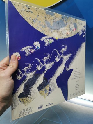 disco LP vinilo Amancio Prada – Navegando La Noche, 1988, Spain