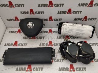 SKODA YETI 2013 - 2018 SIN SALPICADERO KIT AIRBAGS COMPLETO SKODA YETI 2013-2014-2015-2016-2017-2018