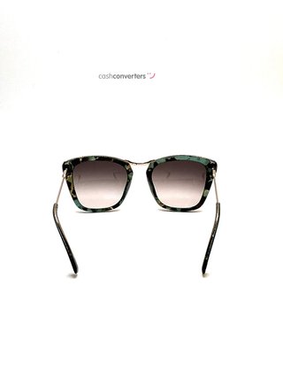 gafa de sol señora furla cat-eye carey verde