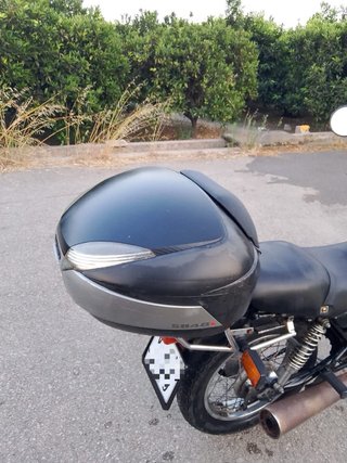 Yamaha sr250 chopper Moto Negra