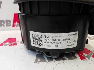 6C0880201D AIRBAG VOLANTE - AIRBAG DELANTERO IZQUIERDO VOLKSWAGEN CADDY 4ª GEN. (05/2015 - 09/2020) 2015 2016 2017 2018 20...