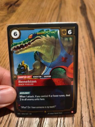Renekton Rage Fueled - Riftbound Vendetta