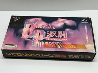 SFC - Gekitou Burning Pro Wrestling (NTSC J) JAP