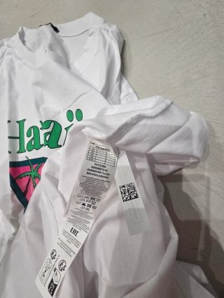 T-shirt Tezenis bianca stampa Hawaiian