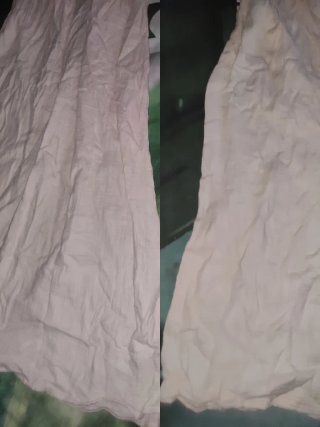 Vestido XS largo bohemio SHEIN beige