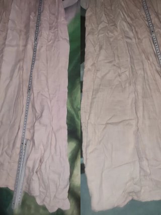 Vestido XS largo bohemio SHEIN beige