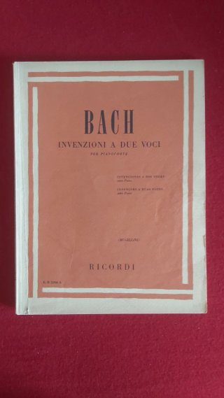Bach Partiture Invenzioni