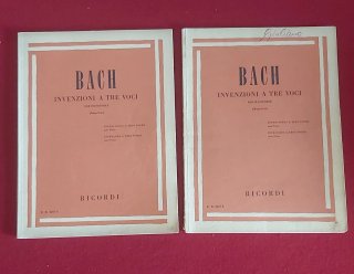 Bach Partiture Invenzioni