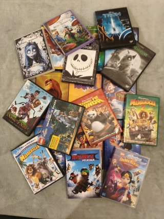 Lote 21 Películas DVD Infantil Disney LEGO