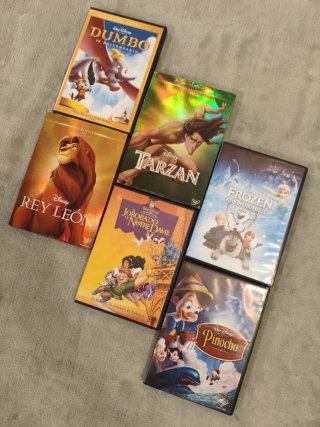 Lote 21 Películas DVD Infantil Disney LEGO