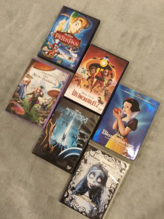 Lote 21 Películas DVD Infantil Disney LEGO