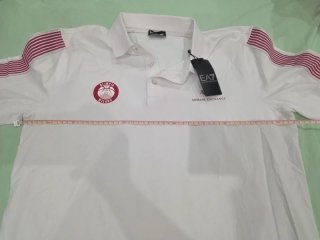 Polo EA7 Olimpia Milano AX Armani Exchange