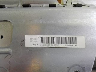 8200309413B AIRBAG ASIENTO DERECHA RENAULT CLIO 3: 2005 - 2012