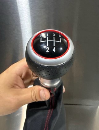 Pomo Palanca Cambios Audi A3 8L 5v Rojo NUEVO