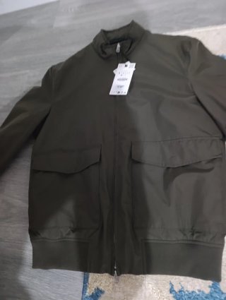 Chaqueta Zara Verde Talla S