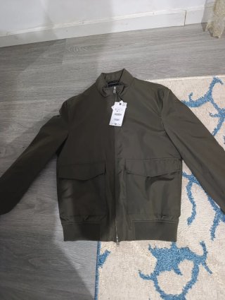 Chaqueta Zara Verde Talla S