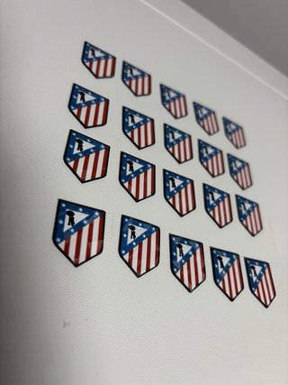Escudos Atlético de Madrid 3D