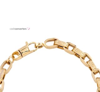 pulsera oro 18k con circonita