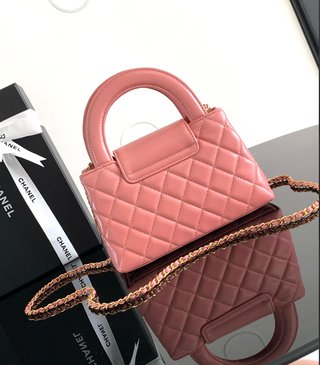 Set Borsa Chanel 4 in 1 Pelle con Manico e Catena