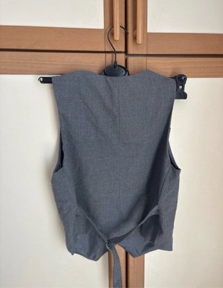 Gilet grigio Pull&Bear