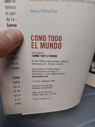 comic, Como todo el mundo, la cupula