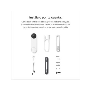 Google Nest Doorbell timbre video inalámbrico
