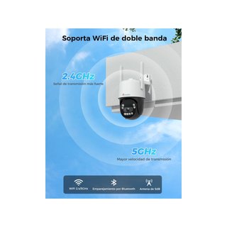 Ctronics cámara vigilancia exterior 4K color