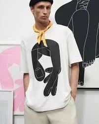Zara Man x Sebastian Curi T-shirt Bianca
