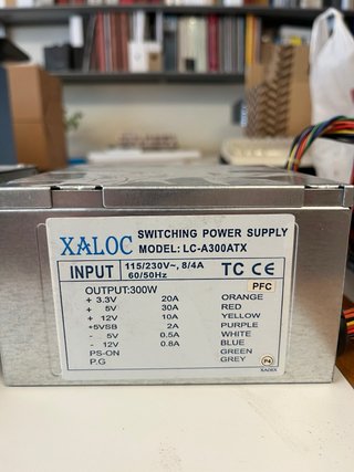 3 Fuentes Alimentación ATX PC (300W, 420W)