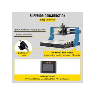 - VEVOR máquina grabado láser cnc profesional