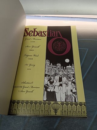 comic, Sebastian o , grant morrison, vertigo
