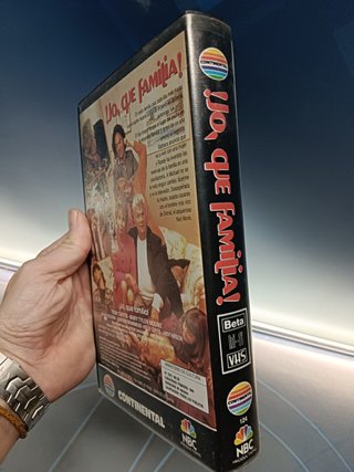 VHS - JO QUE FAMILIA - TONY CURTIS, MARY TYLER MOORE, JOSEPH BOLOGNA