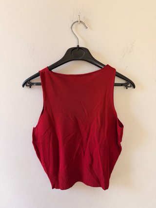 Canottiera Zara Rossa