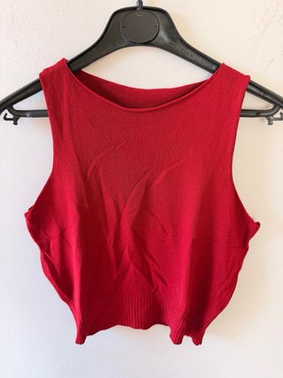 Canottiera Zara Rossa