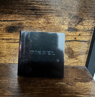Orologio Uomo Diesel Nero e Argento