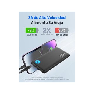 INIU batería externa portátil carga rápida